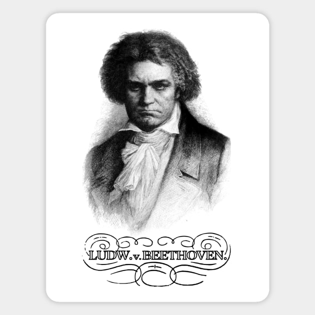 Ludw. v. Beethoven Magnet by Starkiller1701